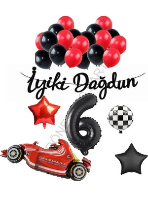 Rönesans Parti Rönesans Iyiki Doğdun Yazılı Yarış Temalı Doğum Günü Seti Yaş-6