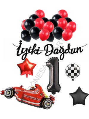 Rönesans Parti Rönesans Iyiki Doğdun Yazılı Yarış Temalı Doğum Günü Seti Yaş-1