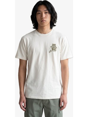 Vans Trashy Ss Tee Erkek Beyaz T-Shirt - VN000X1E