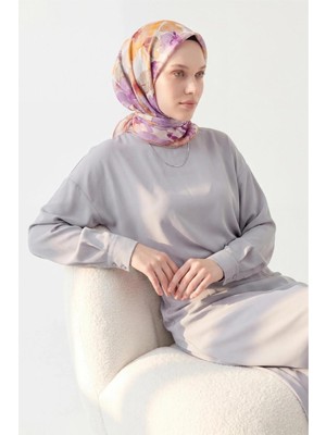 Silk Home Soft Eşarp Suluboya  90X93