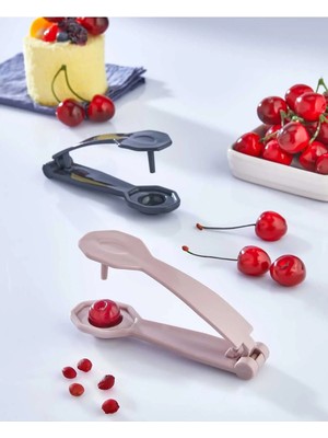 lawrenceshop Servis Çekirdek Çıkarma Aparatı Yeşil Siyah Zeytin Vişne Kiraz Çekirdeği Çıkarıcı Plastik Malzemesi