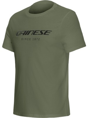Dainese Daınese T Shırt/ Essence Wordmark T-Shırt Green-Bronze