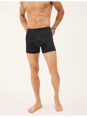 Marks & Spencer Saf Pamuklu 5'li Cool & Fresh™ Trunk Seti