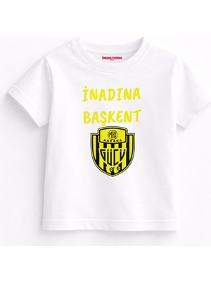 Rabona Fashion Ankaragücü Inadına Başkent Özel Tasarım Çocuk Tişörtü