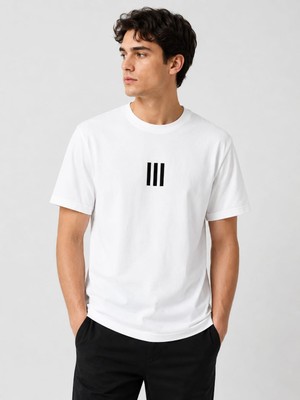 Zengoll & Ramires Düz Renk Oversize Erkek T-Shirt