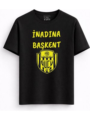 Rabona Fashion Ankaragücü Inadına Başkent Özel Tasarım T-Shirt