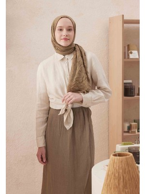 Fresh Scarfs Vual Crash Şal Sahra