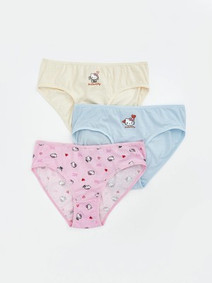 Lc Waikiki Yeni Sezon Hello Kitty Baskılı Kız Çocuk Külot 3'lü