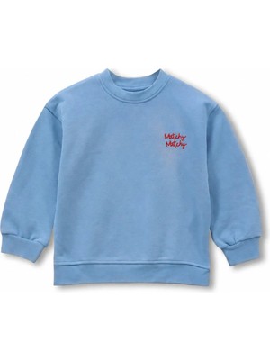 Matchy Matchy Çocuk Blue Sweatshirt
