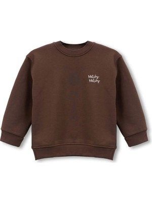 Matchy Matchy Çocuk Espresso Sweatshirt