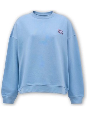 Matchy Matchy Kadın Blue Sweatshirt