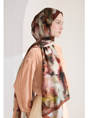 Fresh Scarfs Melaina Floş Viskon Şal Kiremit
