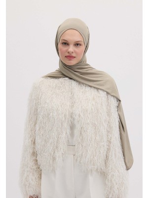 Fresh Scarfs Bambu Penye Şal Sıcak Gri