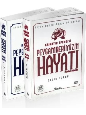 Kainatın Esi Peygamberimizin Hayatı - 2 Cilt Takım