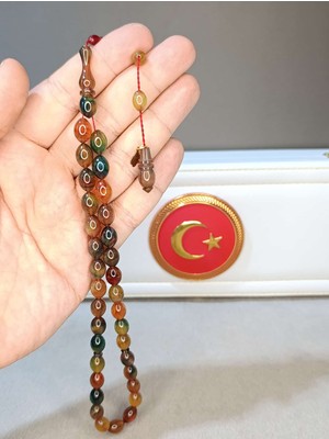 Simli Sıkma Kehribar Tesbih Halil Koçak Usta Yapımı