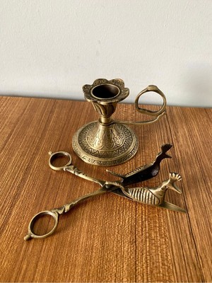 Empressco Priz Döküm Set, Maskot Mumluk, Kuş Makas, Mum Söndürme, Dekorasyon Hediye