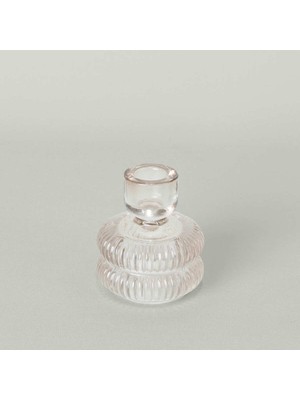 Empressco Şık Amber Mumluk 8x9 Cm, Huzurlu ve Sıcak Atmosfer Için Ideal