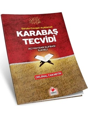 Merve Yayınları Karabaş Tecvidi