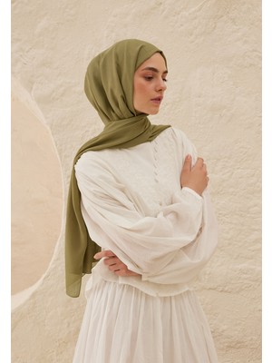 Fresh Scarfs Rami Viskon Şal Olive