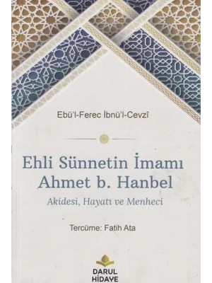 Darul Hidaye Ehli Sünnetin Imamı Aet B. Hanbel