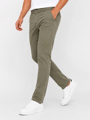 Classics Men Remy Boys Erkek Comfort Chino Keten Pantolon 7746