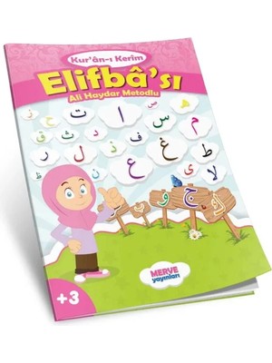 Merve Yayınları Ali Haydar Metodlu Kuranı Kerim Elifbası (Pembe)