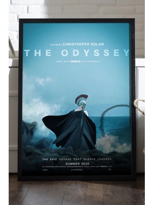 Duvarda The Odyssey Siyah Ahşap Çerçeveli Poster, Film Duvar Tablosu
