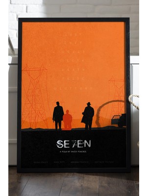 Duvarda Seven Siyah Ahşap Çerçeveli Poster, Film Duvar Tablosu
