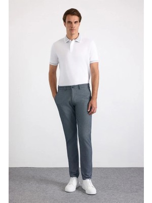 Süvari Lacivert Slim Casual Pantolon