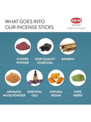 NY Home Hem Bebek Pudrası Tütsü Çubuğu, 6'lı Paket