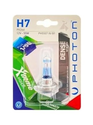 Yağmur Store Photon H7 12W 55W Xtreme Vısıon +%150 Fazla Işık (Tekli Blister)