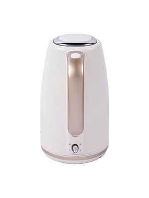 Yağmur Store Gem Pearl 1, 7 L Su Isıtıcı – 2200 W Paslanmaz Çelik Gövde | Vanilya Krem Gold