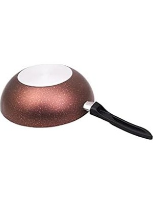 Yağmur Store Rosetta Çikolata Gold 28CM Wok Tava