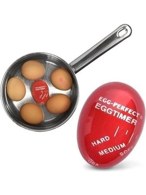 NY Home Dublör Yumurta,yumnurta Zamanlayıcı,eggtimer Yumurta Pişirme Zamanlayıcısı, Renk Değiştiren, Yumuşak, Orta ve Sert Pişirme Göstergeli