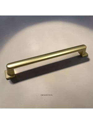Yağmur Store 5 Adet Aysima Mat Altın Dolap Kulpu 160 mm – Metal Sağlam Yapı Modern Mobilya Kulpu