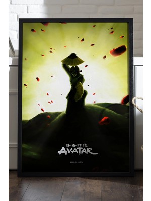 Duvarda Avatar Siyah Ahşap Çerçeveli Poster, Film Duvar Tablosu
