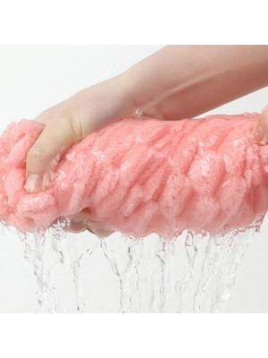 NY Home Mikrofiber Örgü Saç Kurutma Bone Havlu - Ultra Emici ve Hızlı Kurulama Sağlayan Pratik Saç Bonesi - Yumuşak Dokulu Saç Havlusu