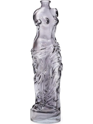 Yağmur Store Büyük Siyah Venüs Vazo (33 Cm)