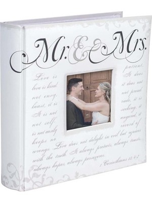 NY Home Malden International Designs 2-Up Mr & Mrs. Korintik, Beyaz, Tek Beden