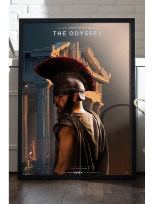Duvarda The Odyssey Siyah Ahşap Çerçeveli Poster, Film Duvar Tablosu