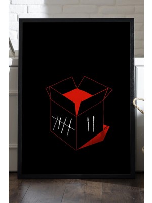 Duvarda Seven Siyah Ahşap Çerçeveli Poster, Film Duvar Tablosu