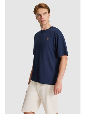 U.s. Polo Assn. Erkek Lacivert Tişört Basic 50326993-VR033