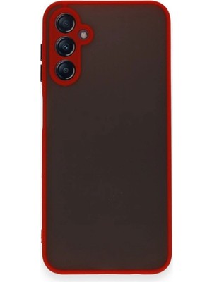 Mudanis Samsung Galaxy A25 5g Kılıf Montreal Silikon Kapak - Kırmızı