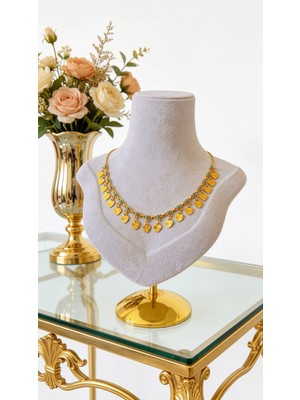 Zümra Store Kişniş Otantik Kalpli Kolye