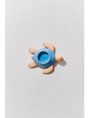 Paşabahçe Seramik Tealight Mumluk Turkuaz 12X4 cm