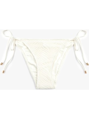 Koton Yanları Ipli Kroşe Bikini Altı