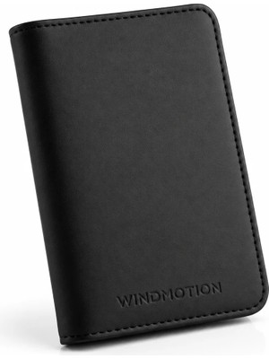 Windmotion WT25806 Premium Pu Deri Erkek Cüzdanı Siyah