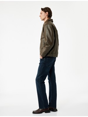 Koton Pamuklu Normal Bel Straight Fit Jean Pantolon - Mark Jean
