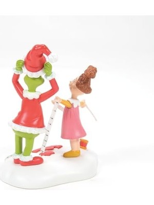 Zg Store Department 56 Dr. Seuss The Grinch Village Aksesuarları Santy Suit Heykelcik Için Takılıyor, 8 Cm, Çok Renkli