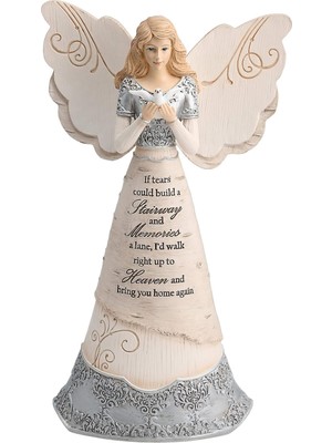 Zg Store Elements Taziye Engel , 20,3 Cm, If Tears Could Build A Stairway ve Anılarınızı A Lane